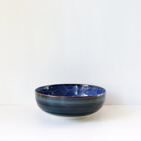 Stormy Waves Serving Bowl