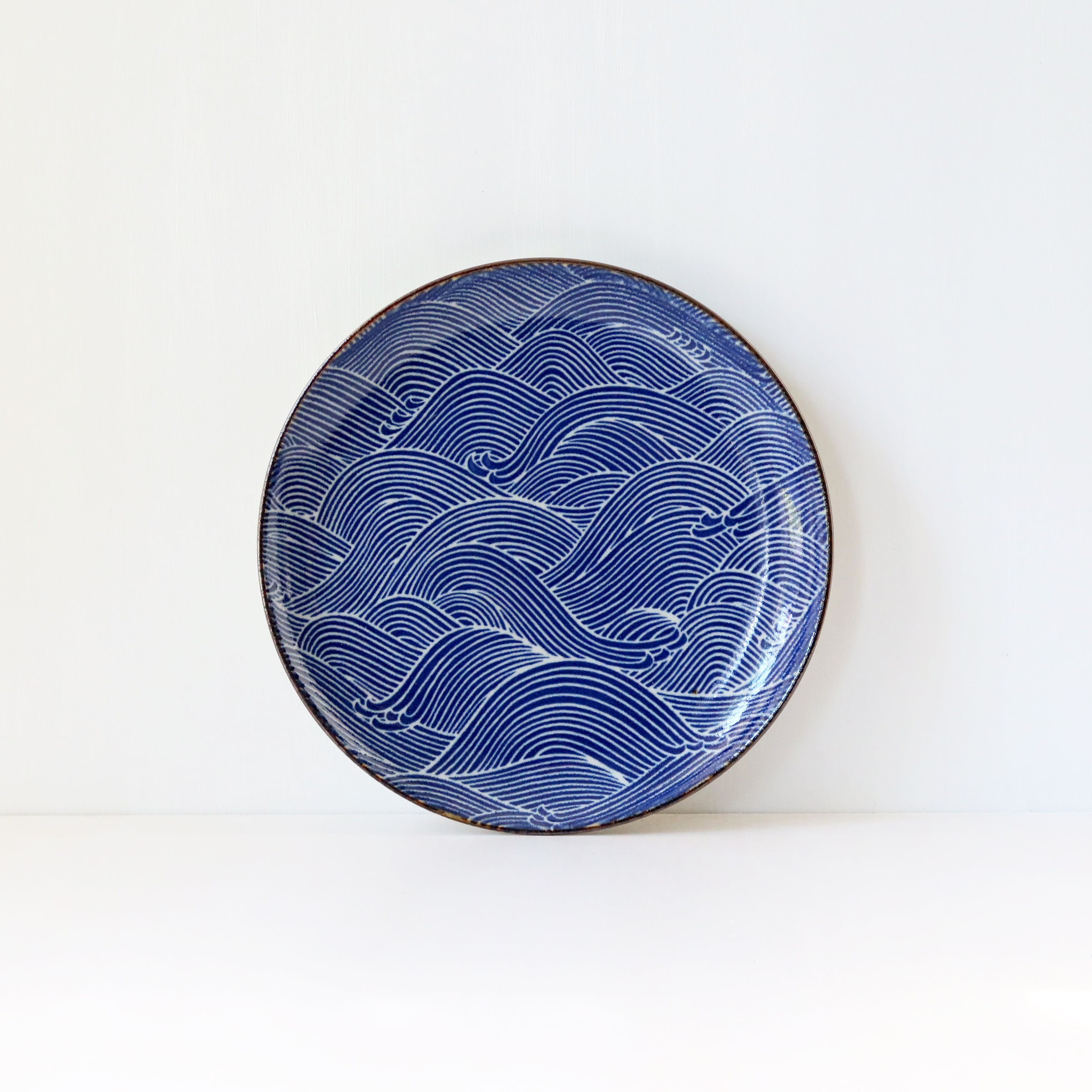Stormy Waves Dinner Plate