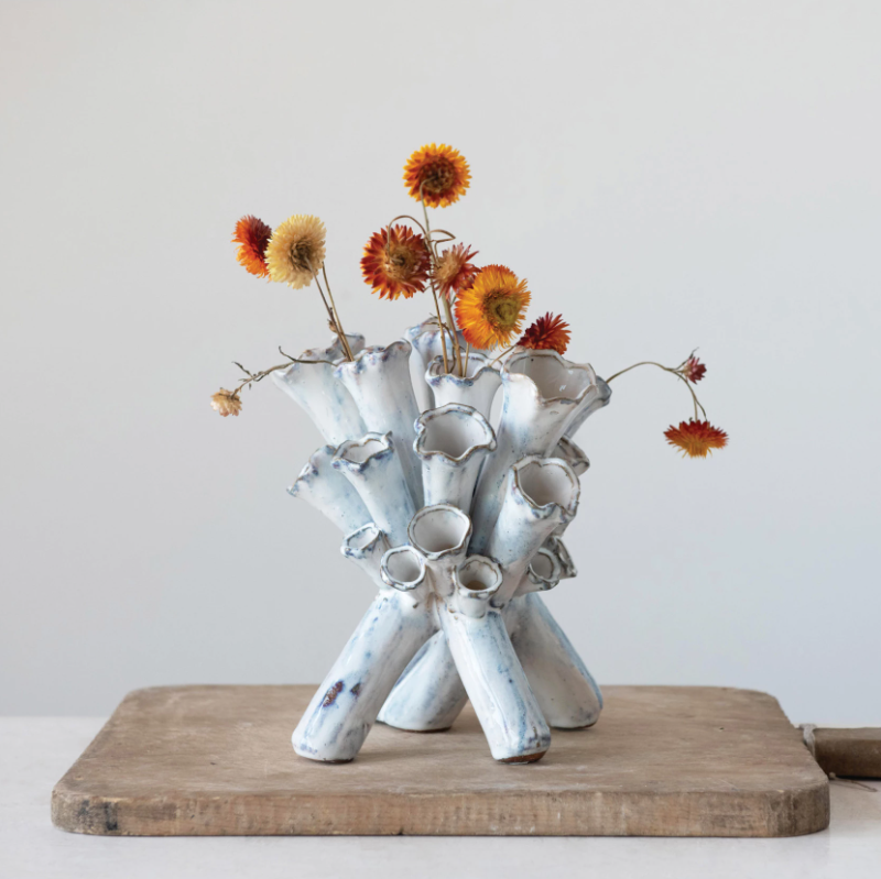 Handmade Coral Vase