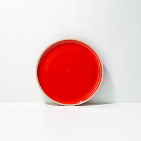 Lipstick Red Porcelain Plates