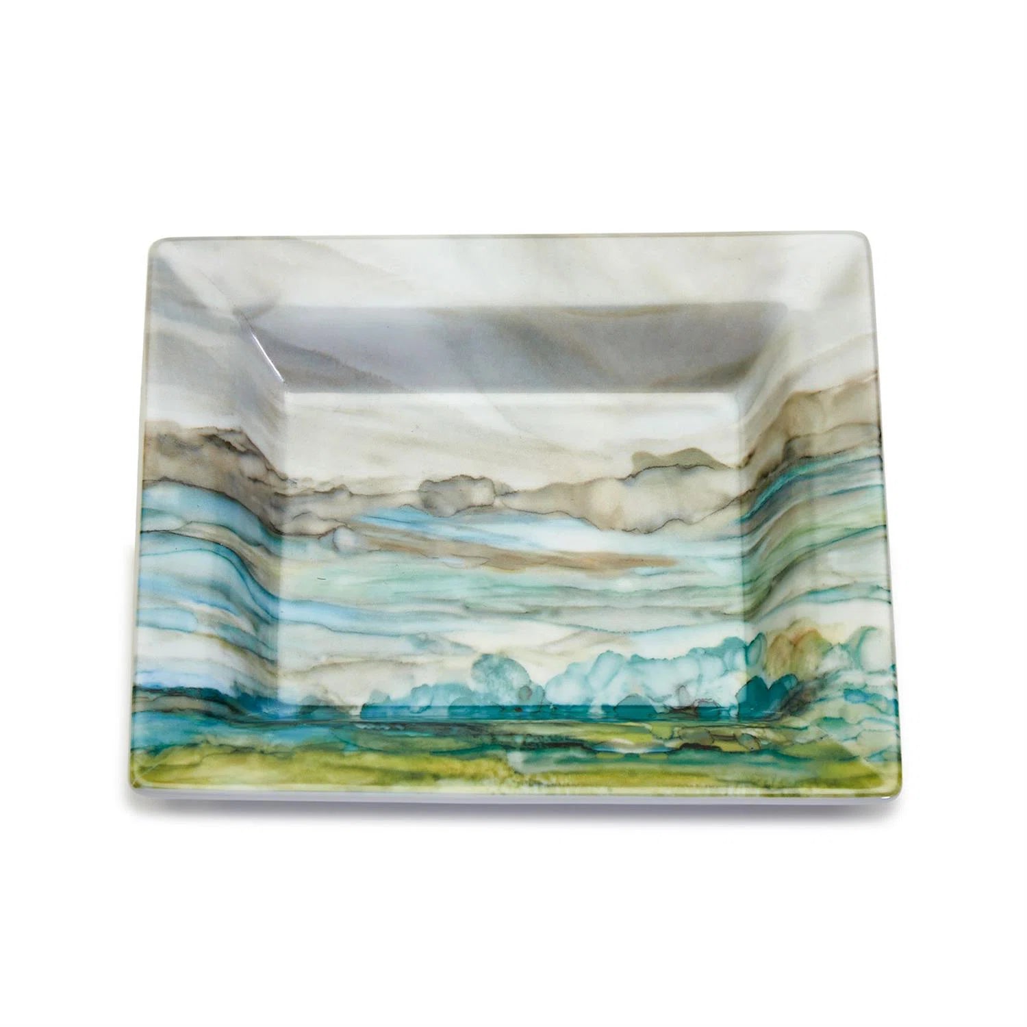 Aqua Sea Ceramic Tray