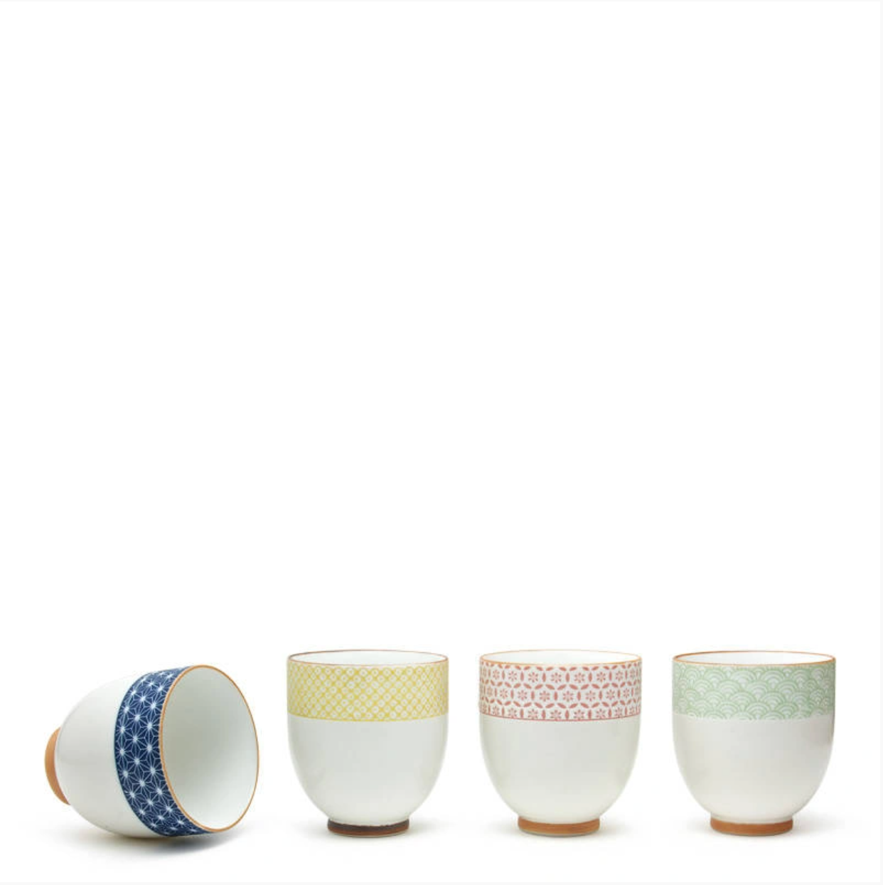 Ukiyo Tea Cups, Set of 4