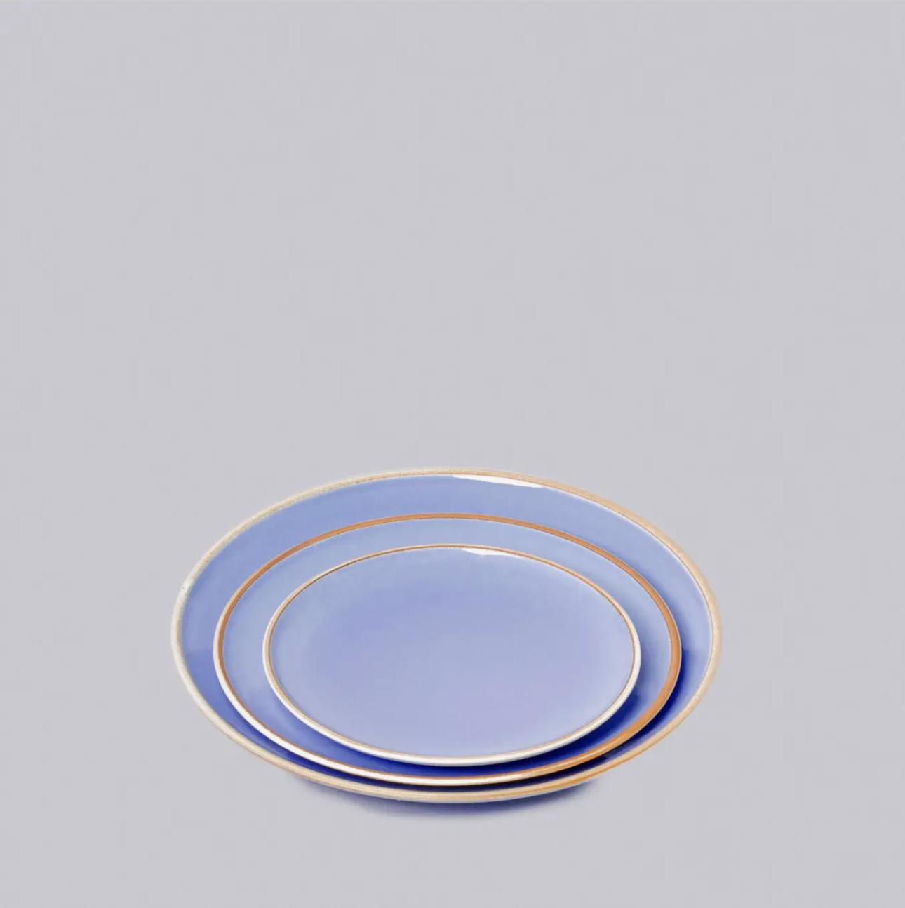 Lavender Porcelain Plates
