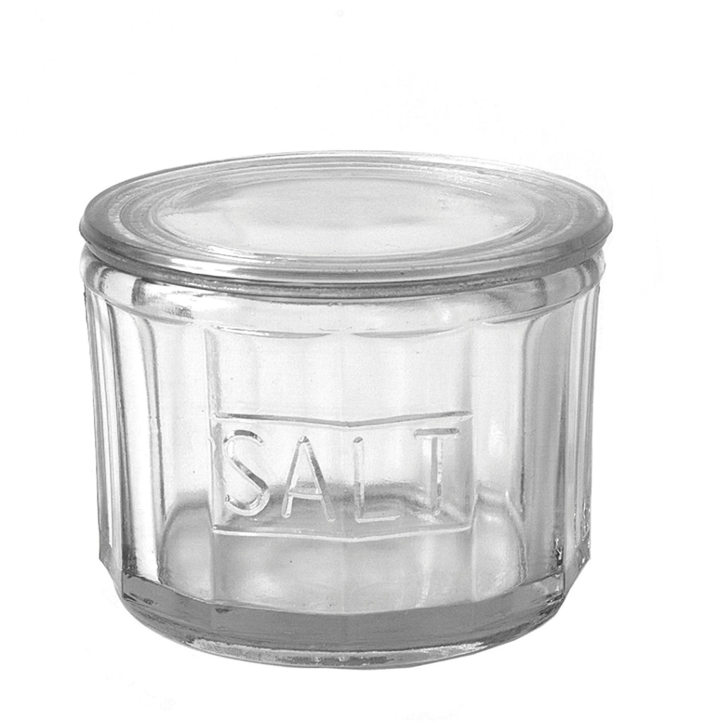 Salt Cellar in Pressed Glass