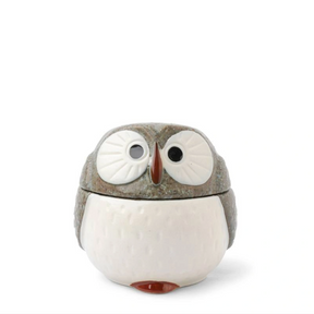 Owl Spice Cellar with Lid
