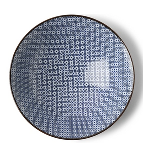 Blue Mosaic Serving Bowl