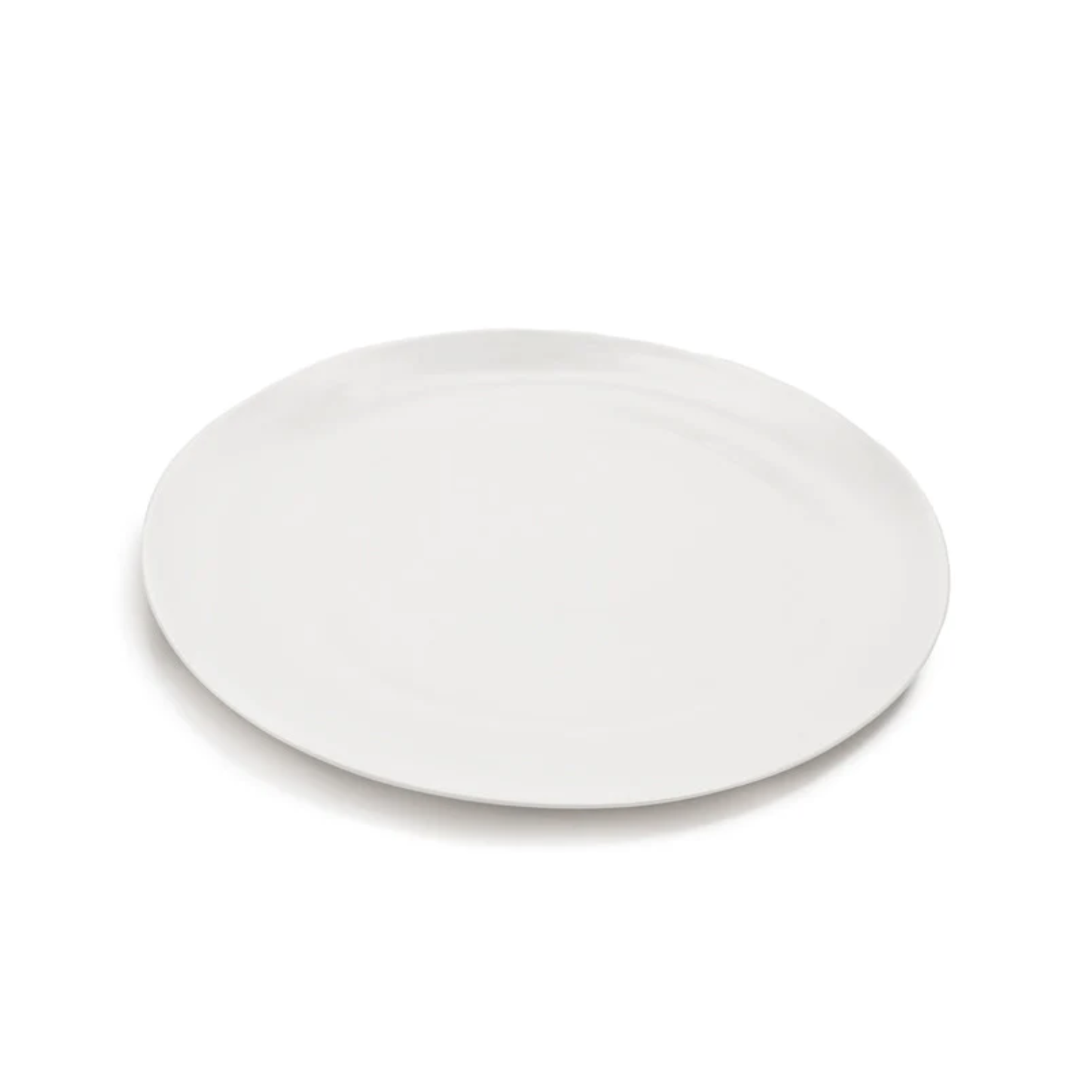 Ripple White Plate