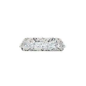 Catalina Small Rectangle Enamel Tray