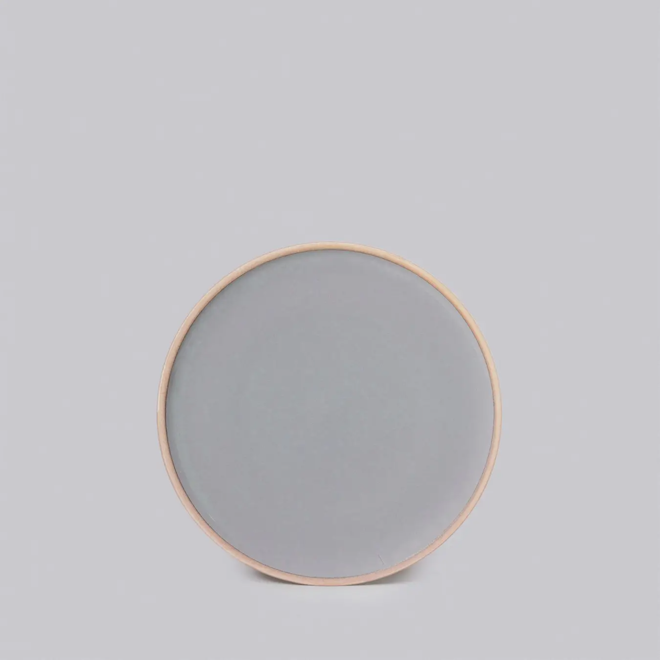 Steel Grey Porcelain Plates