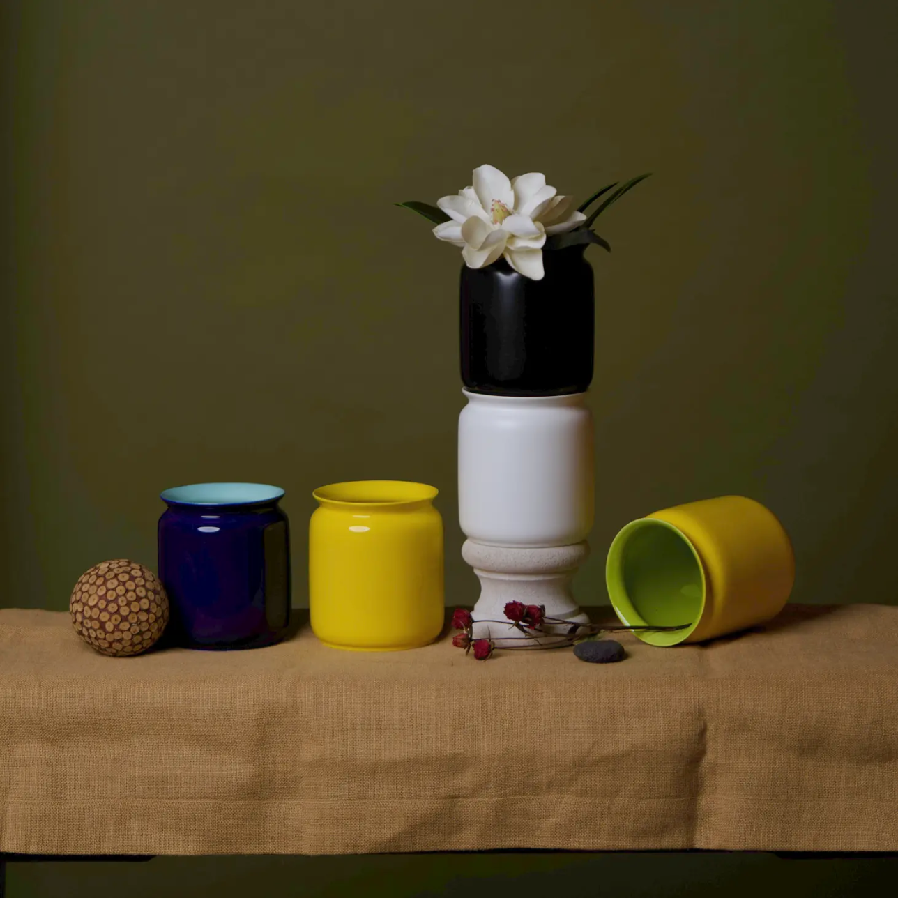 Scholar Porcelain Vase