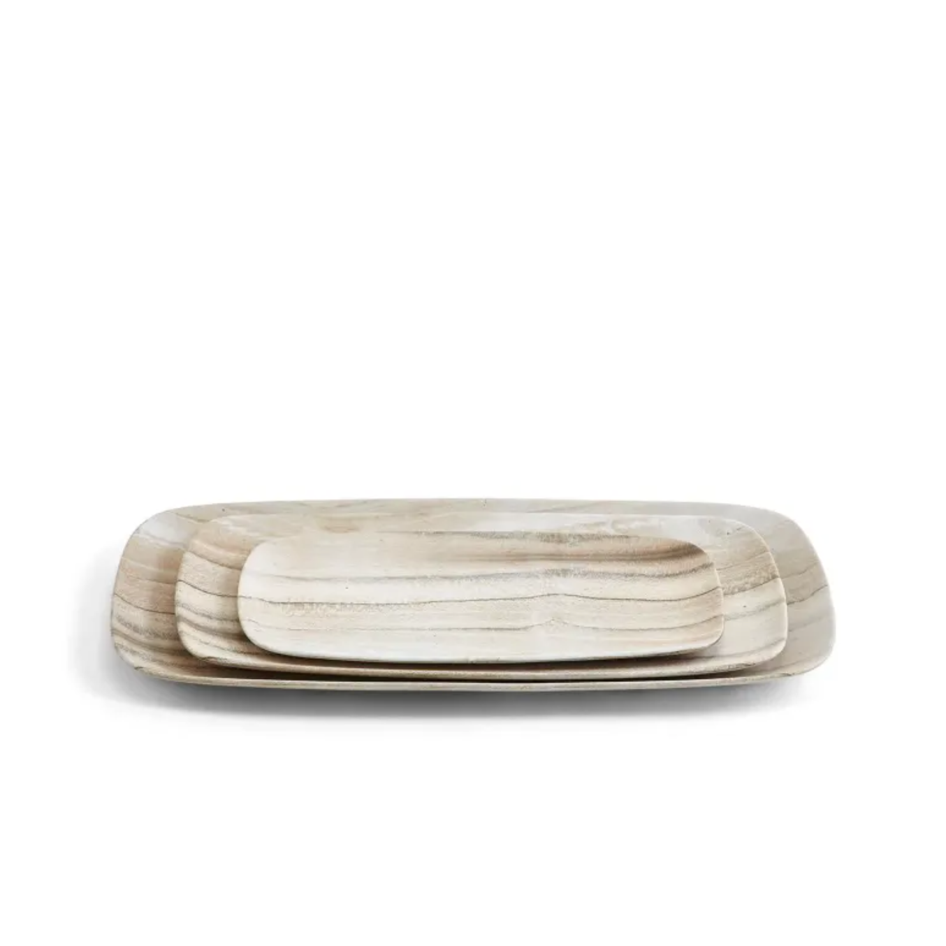 White Oak Rectangular Platters