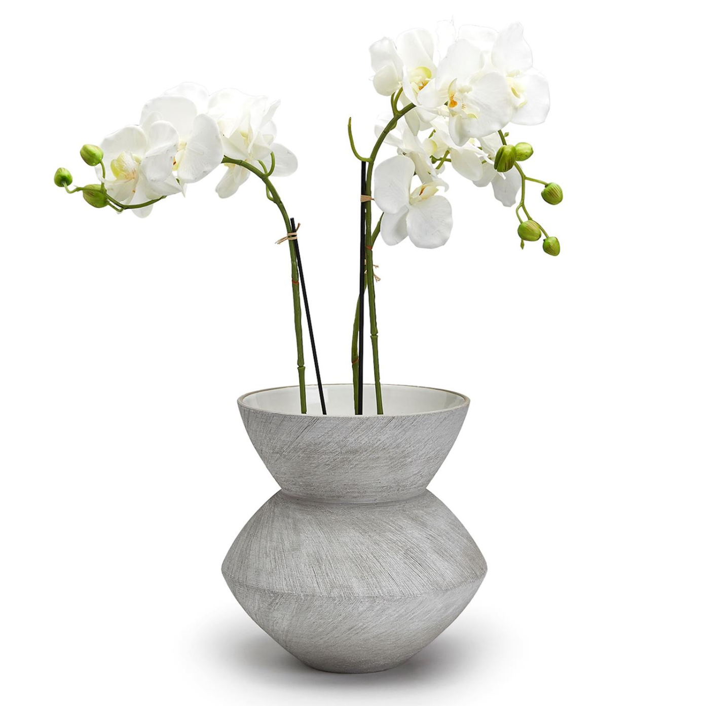 Steel Scratch Vase