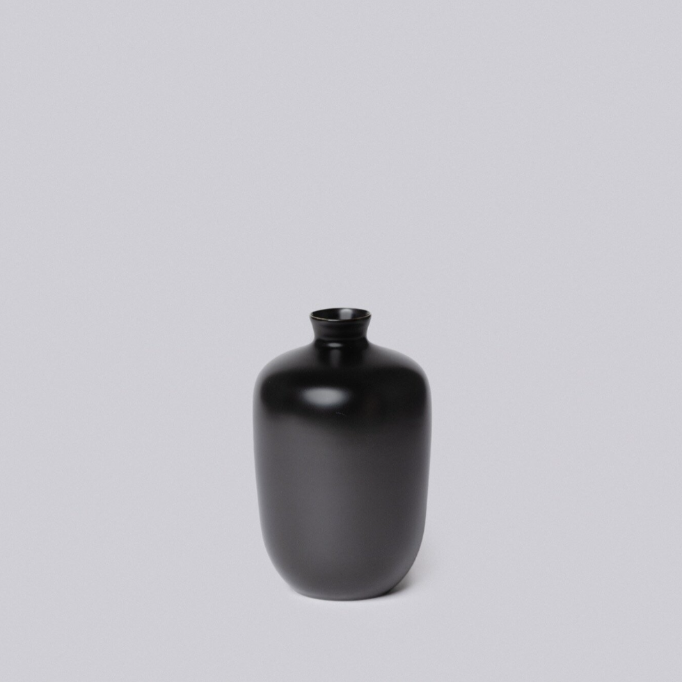 Plum Porcelain Vase