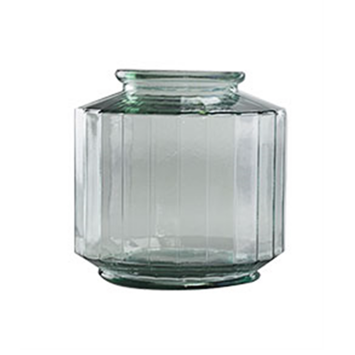 Strepe Recycled Glass Vase