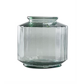 Strepe Recycled Glass Vase