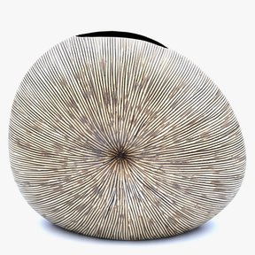 Handmade Seashell Vase, Medium